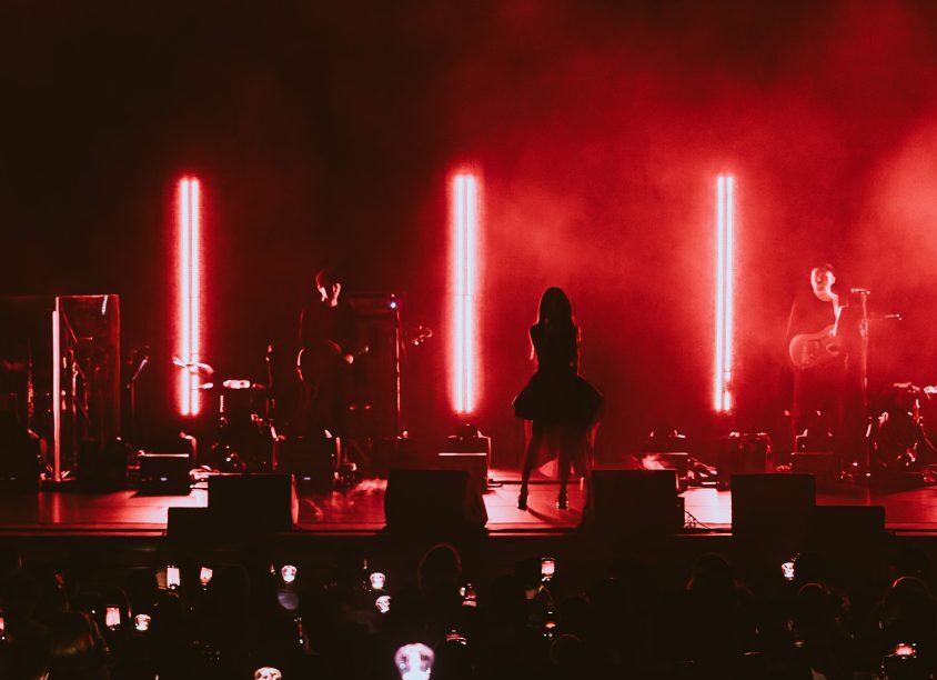 Wendy live on stage